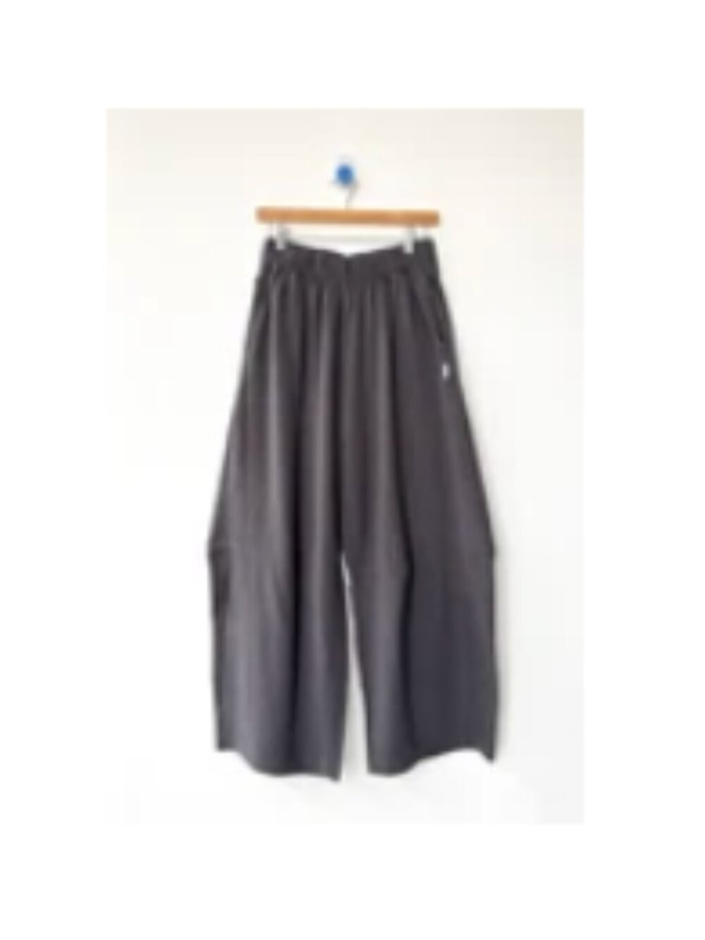 Le Bon Shoppe Bare Pants in Dark Slate, Size Small
